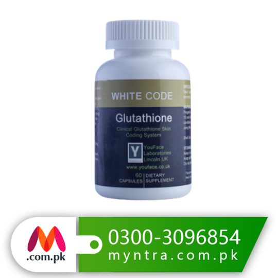White Code Glutathione 60 Capsules