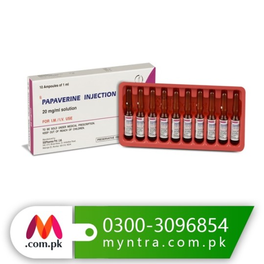 Price Of Papaverine Injection