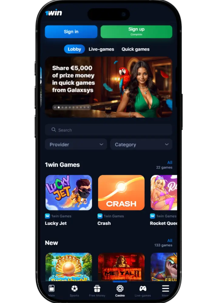 1win mobile app
